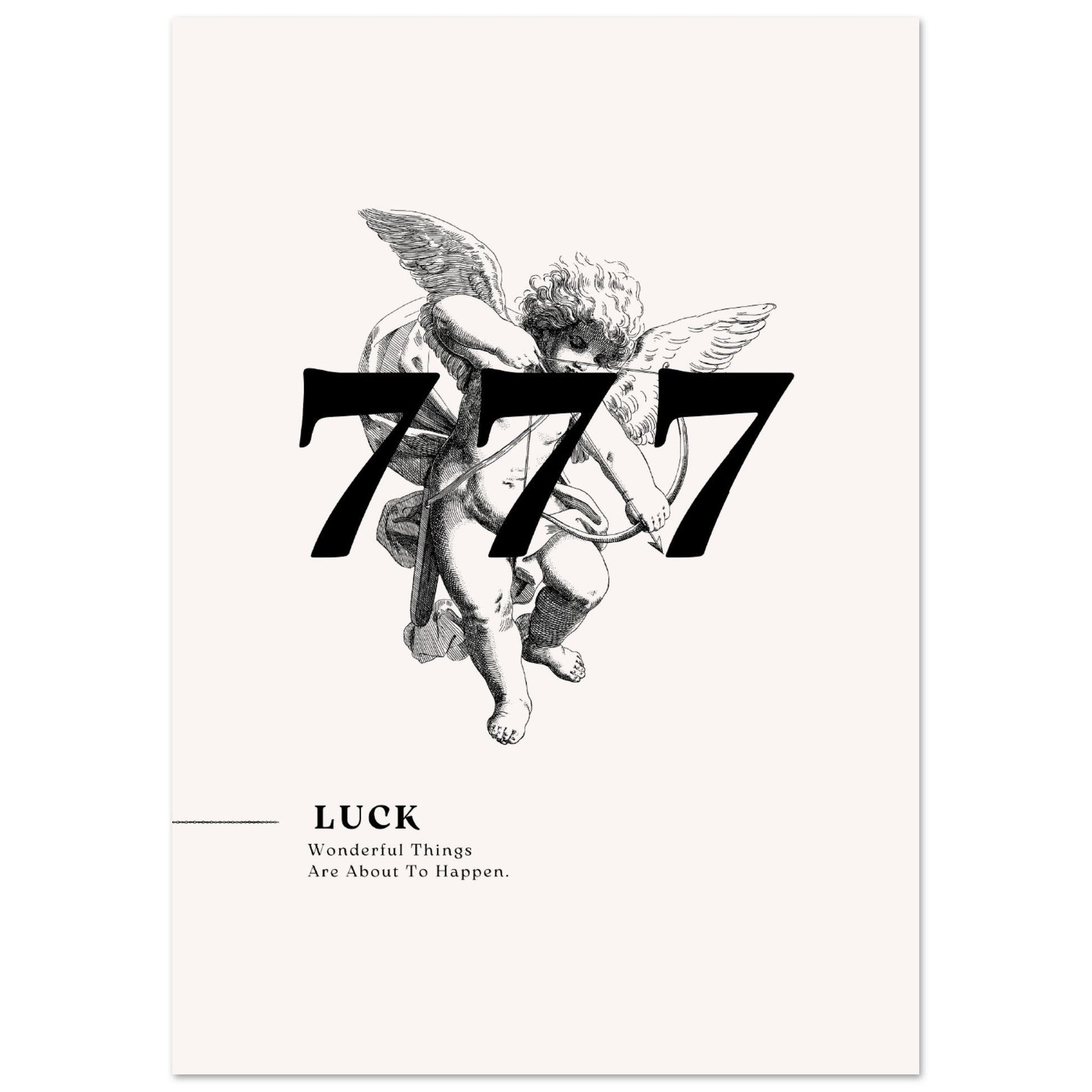 777 Luck - Angel Number - Aurora Designs