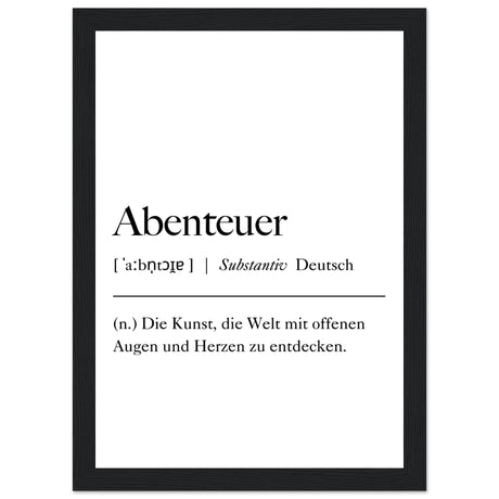 Abenteuer Definition - Aurora Designs