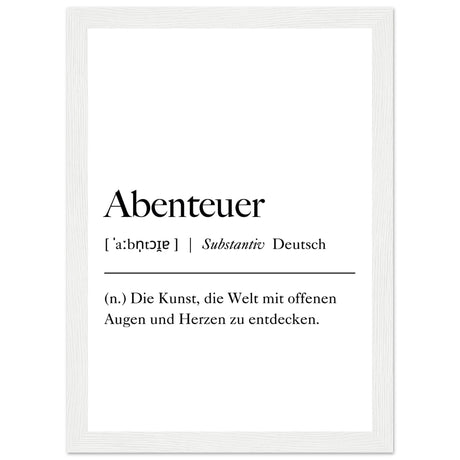 Abenteuer Definition - Aurora Designs