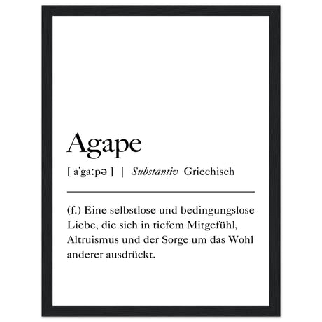 Agape Definition - Aurora Designs