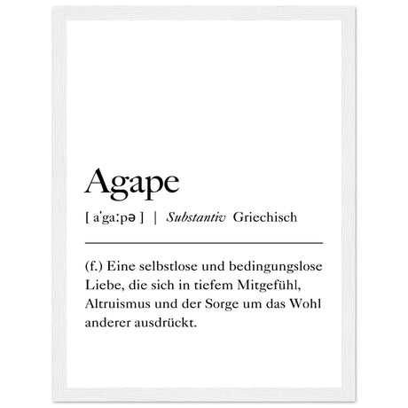 Agape Definition - Aurora Designs