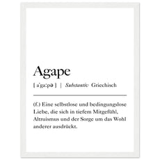 Agape Definition - Aurora Designs