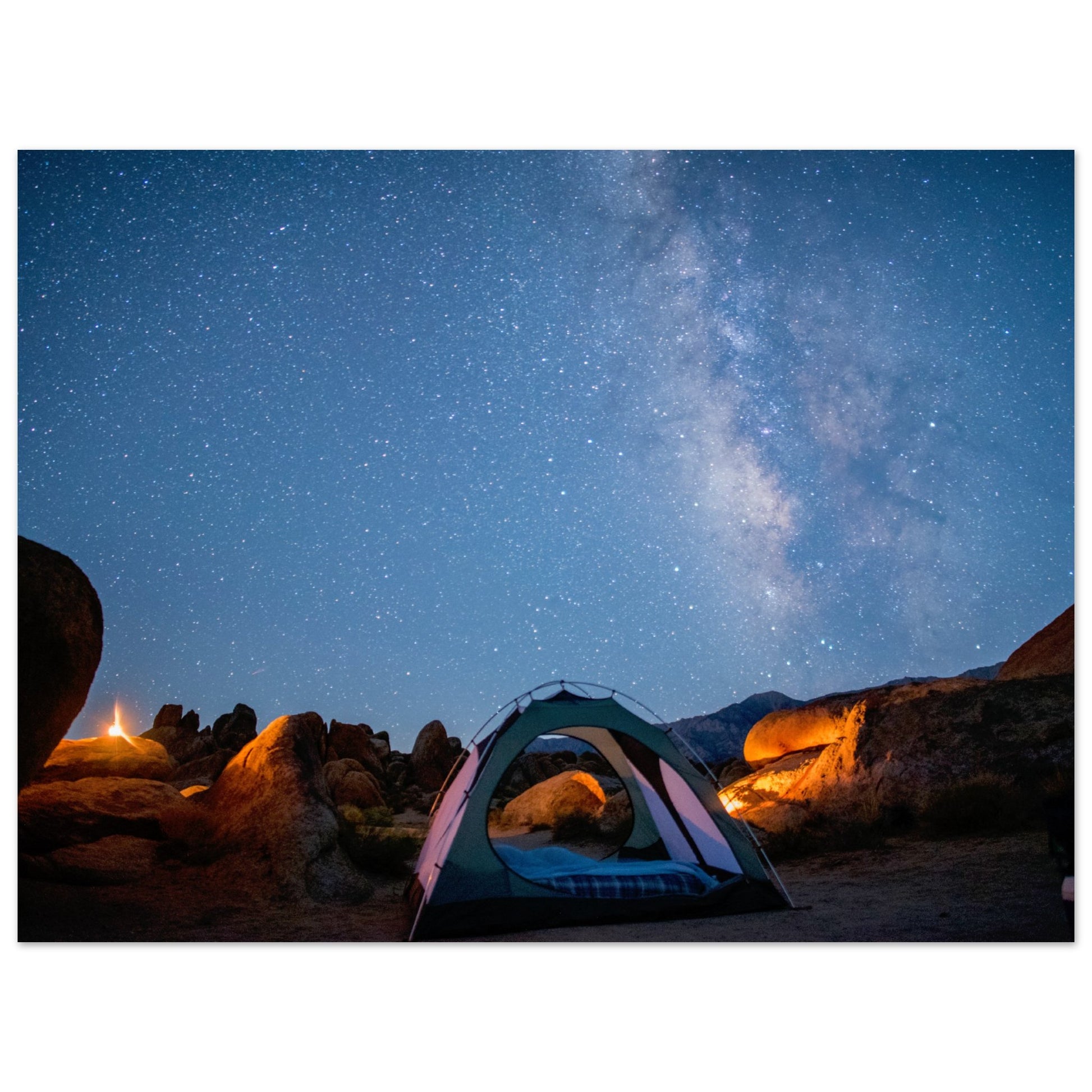 Alabama Hills - Sternennacht am Campingplatz - Aurora Designs