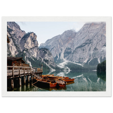 Alpiner Morgen am Lago di Braies - Aurora Designs