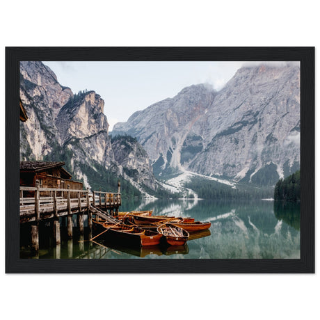 Alpiner Morgen am Lago di Braies - Aurora Designs