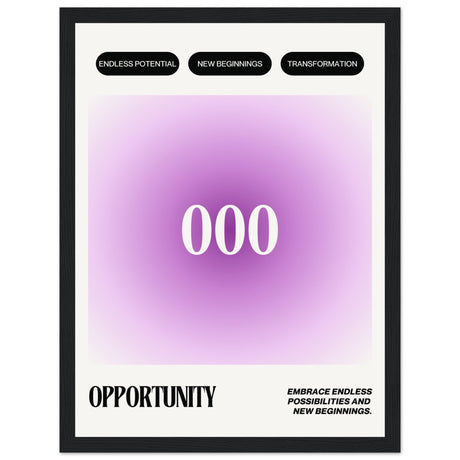 Angel Number 000 Opportunity V.1 - Aurora Designs