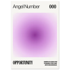 Angel Number 000 Opportunity V.3 - Aurora Designs