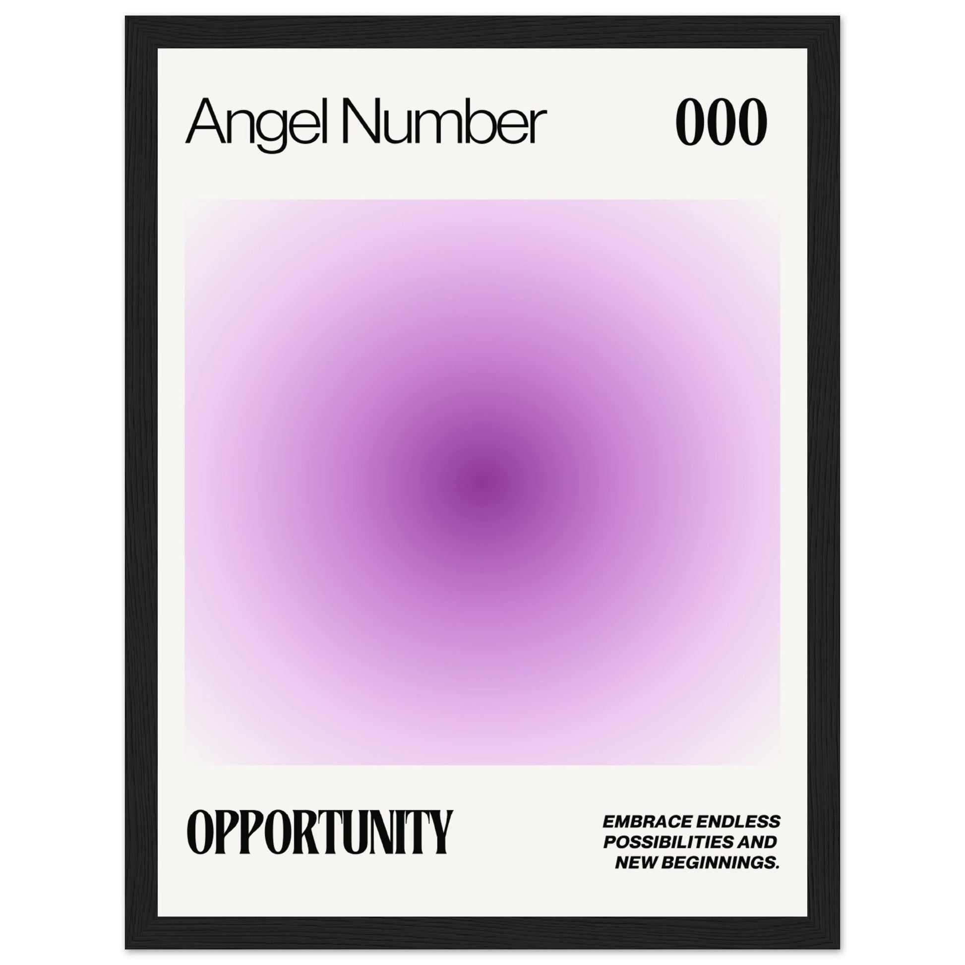 Angel Number 000 Opportunity V.3 - Aurora Designs