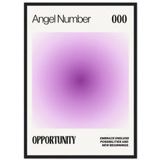 Angel Number 000 Opportunity V.3 - Aurora Designs