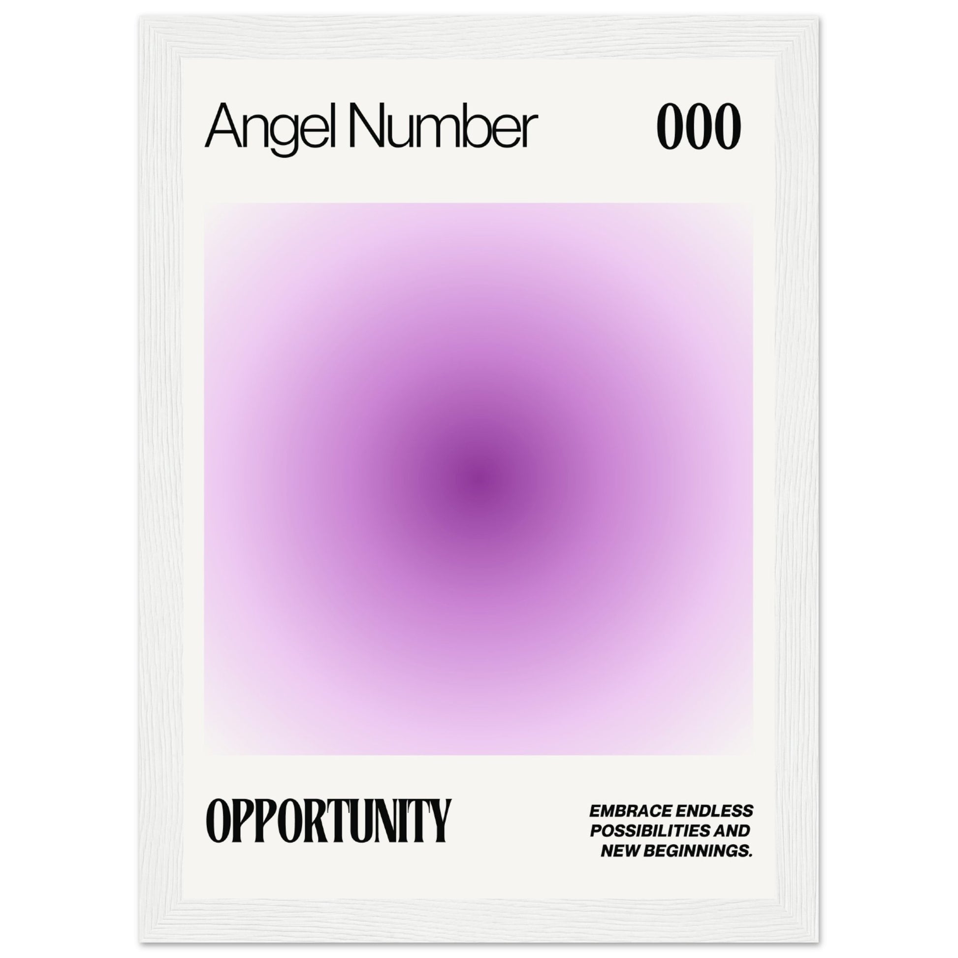 Angel Number 000 Opportunity V.3 - Aurora Designs