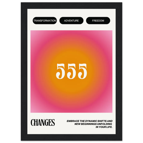 Angel Number 555 Change V.1 - Aurora Designs