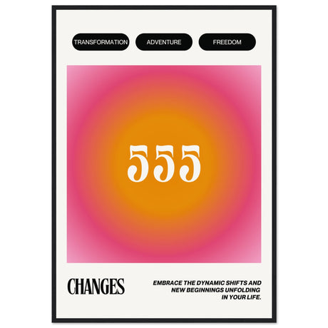 Angel Number 555 Change V.1 - Aurora Designs