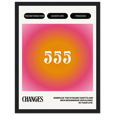 Angel Number 555 Change V.1 - Aurora Designs