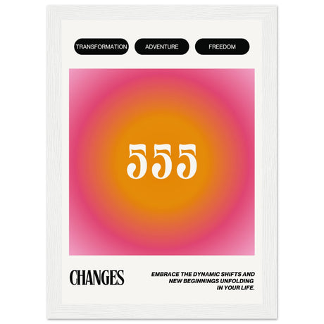 Angel Number 555 Change V.1 - Aurora Designs