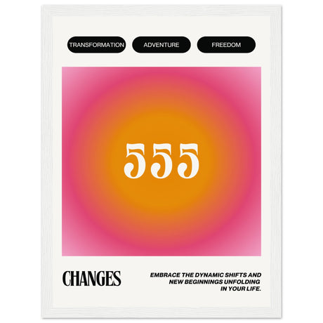 Angel Number 555 Change V.1 - Aurora Designs