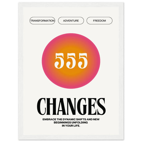 Angel Number 555 Change V.2 - Aurora Designs