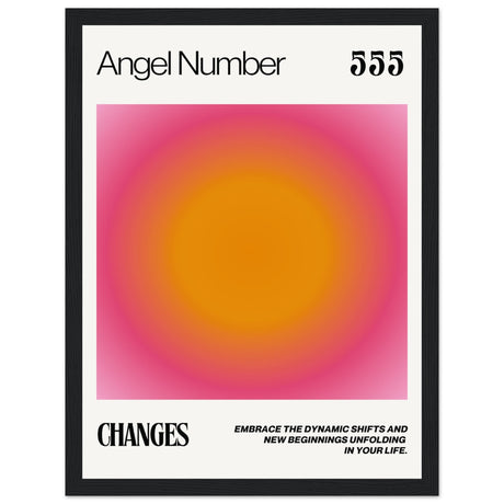 Angel Number 555 Change V.3 - Aurora Designs