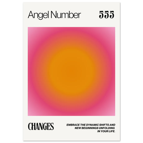 Angel Number 555 Change V.3 - Aurora Designs