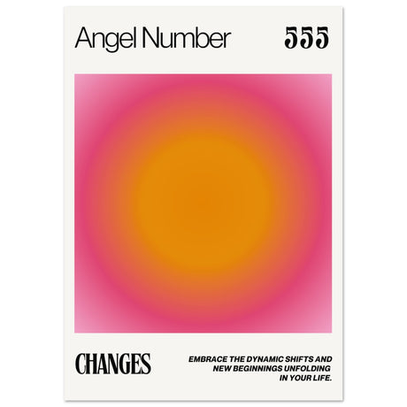 Angel Number 555 Change V.3 - Aurora Designs