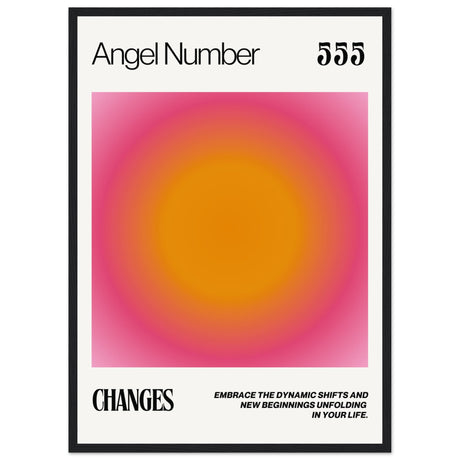 Angel Number 555 Change V.3 - Aurora Designs