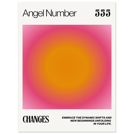 Angel Number 555 Change V.3 - Aurora Designs