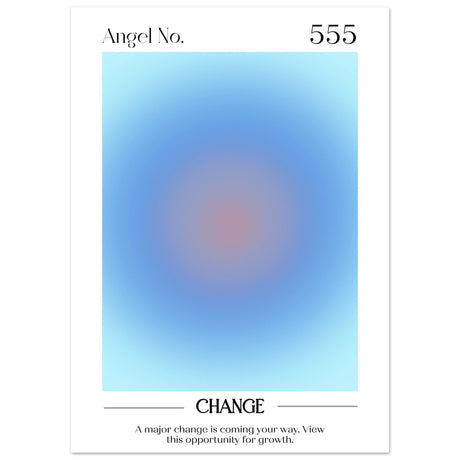 Angel Number 555 Change V.6 - Aurora Designs