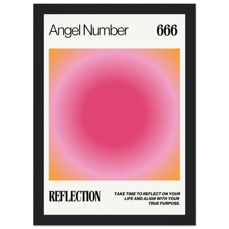 Angel Number 666 Reflect V.3 - Aurora Designs