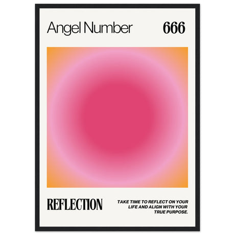 Angel Number 666 Reflect V.3 - Aurora Designs