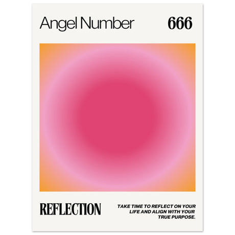 Angel Number 666 Reflect V.3 - Aurora Designs