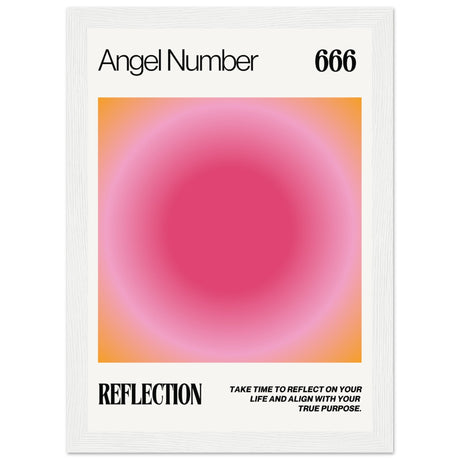 Angel Number 666 Reflect V.3 - Aurora Designs