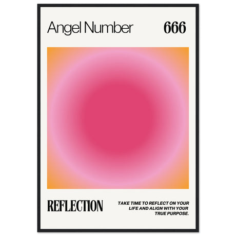 Angel Number 666 Reflect V.3 - Aurora Designs