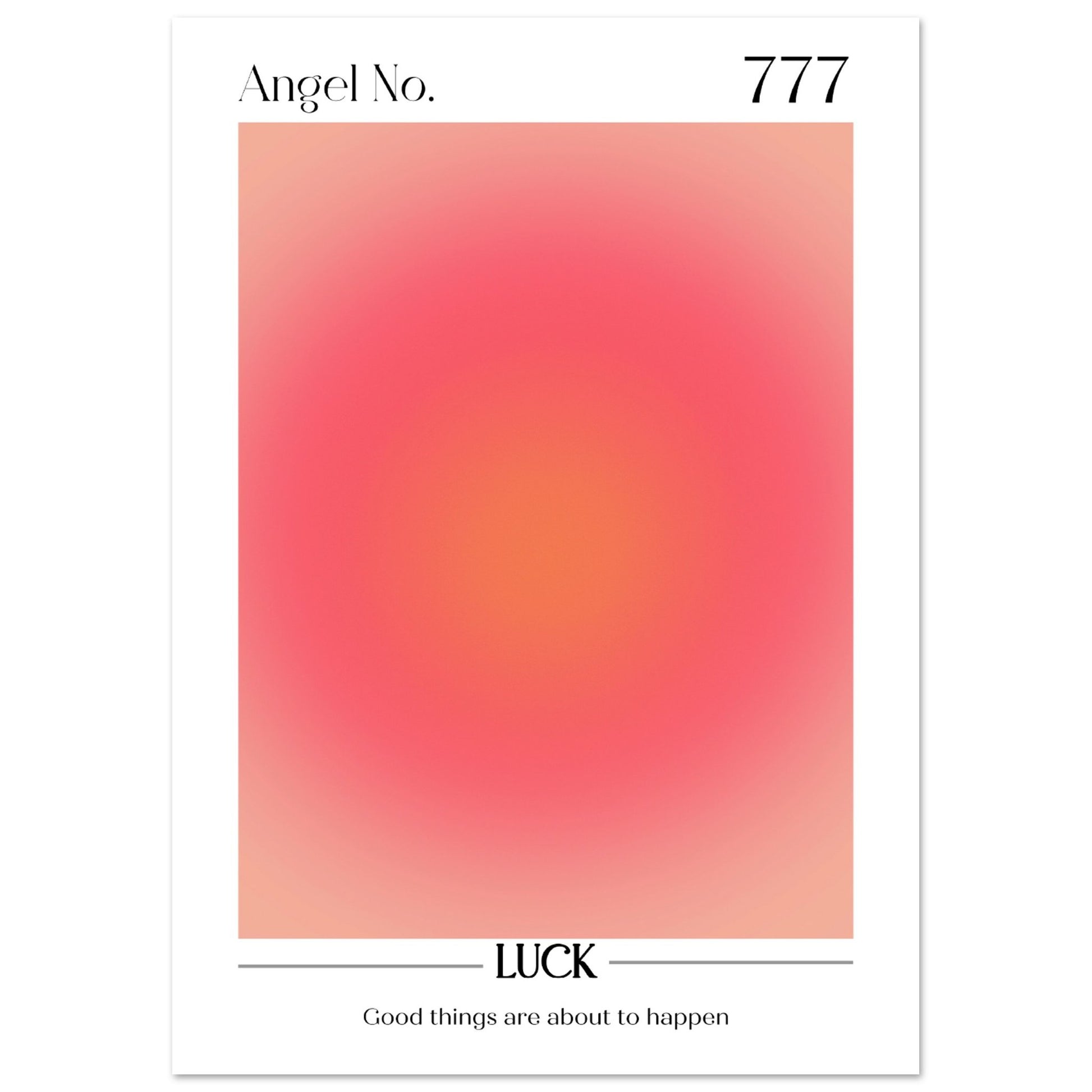 Angel Number 777 Luck V.7 - Aurora Designs