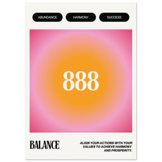 Angel Number 888 Balance V.1 - Aurora Designs