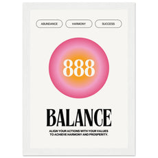 Angel Number 888 Balance V.2 - Aurora Designs