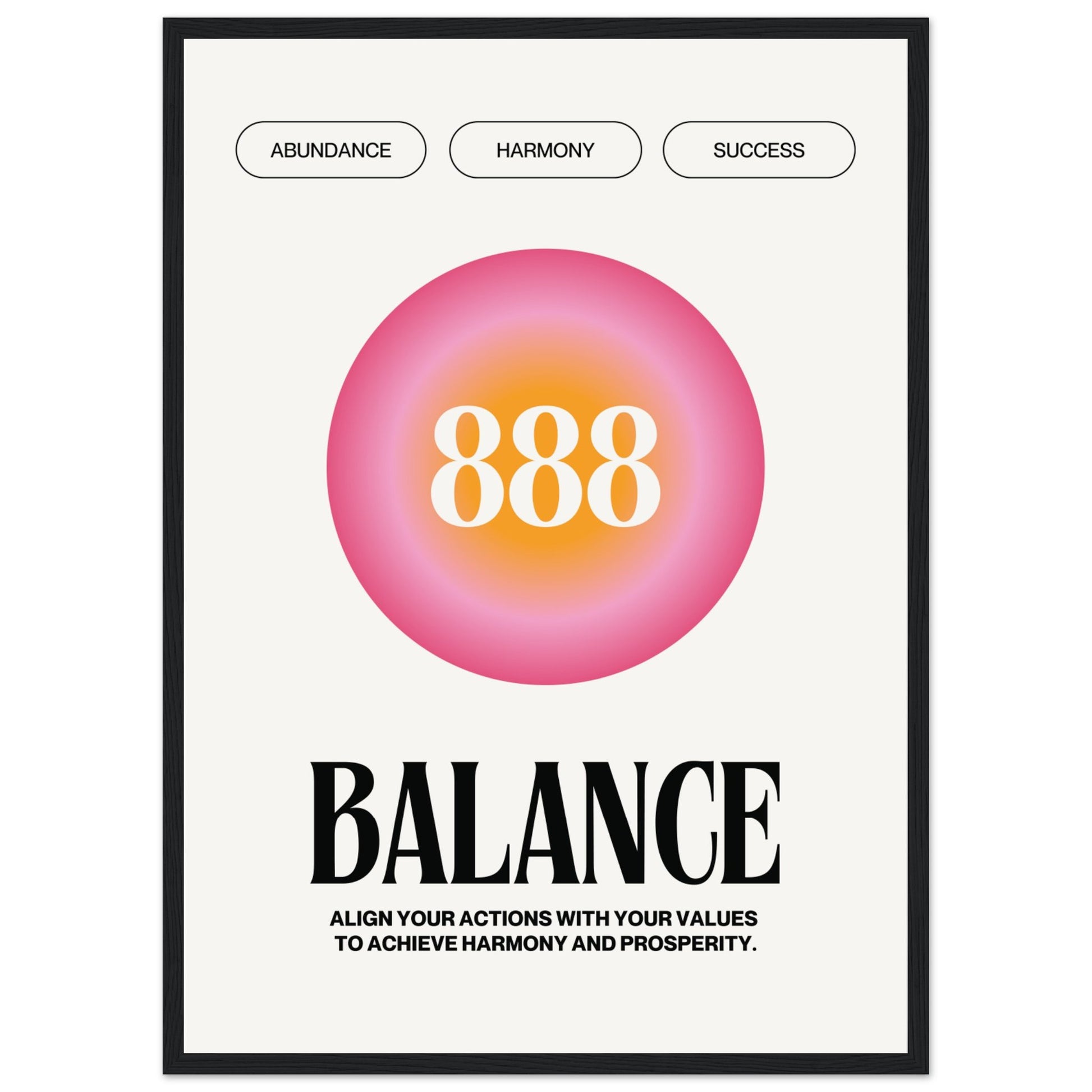 Angel Number 888 Balance V.2 - Aurora Designs