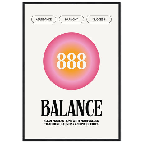 Angel Number 888 Balance V.2 - Aurora Designs