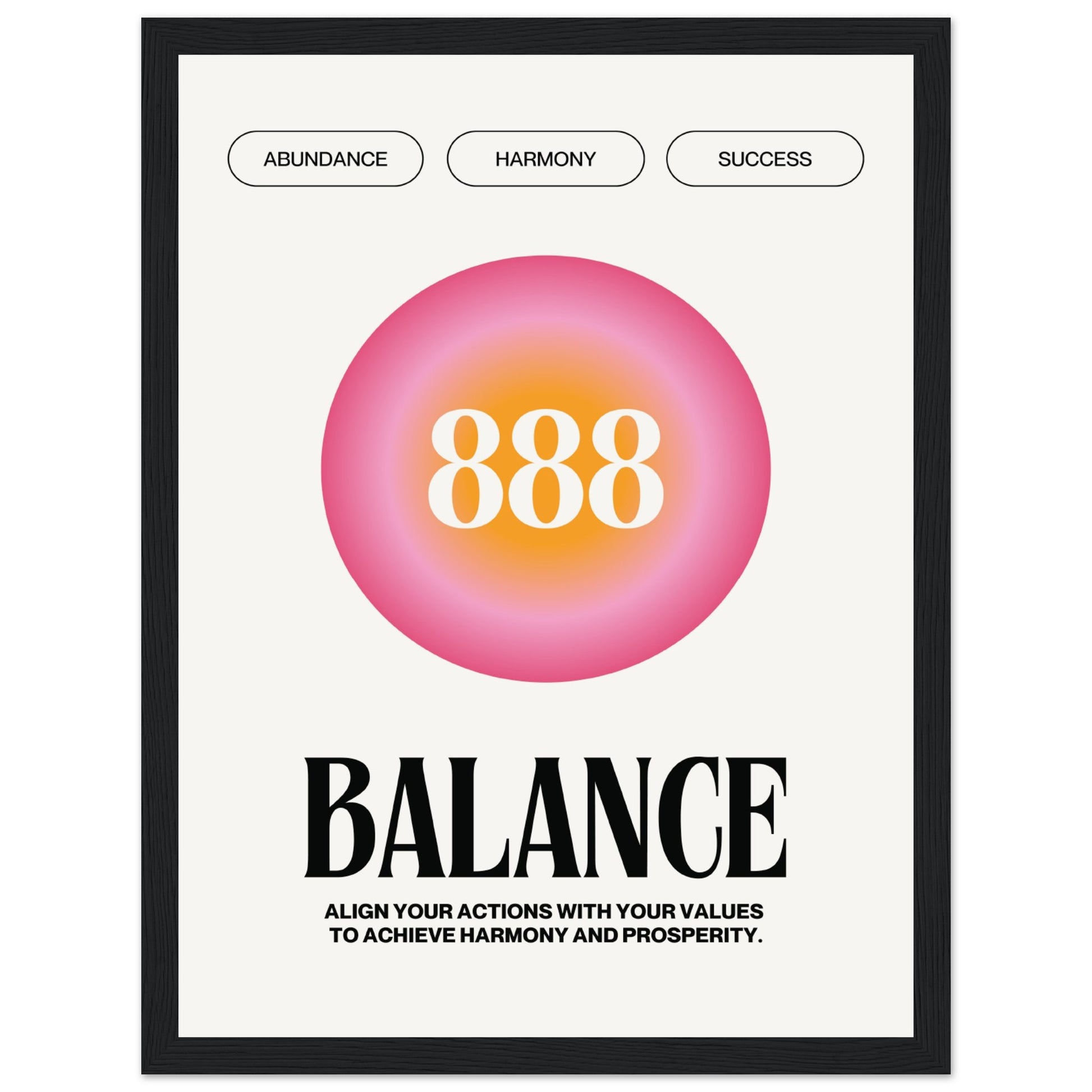 Angel Number 888 Balance V.2 - Aurora Designs