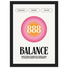 Angel Number 888 Balance V.2 - Aurora Designs