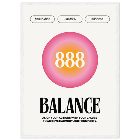 Angel Number 888 Balance V.2 - Aurora Designs