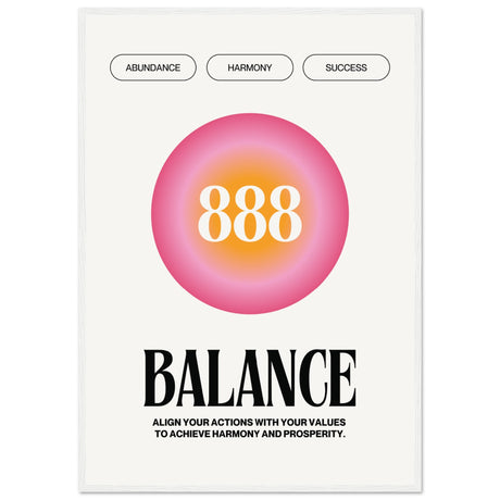 Angel Number 888 Balance V.2 - Aurora Designs