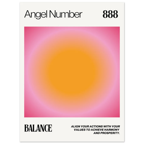 Angel Number 888 Balance V.3 - Aurora Designs