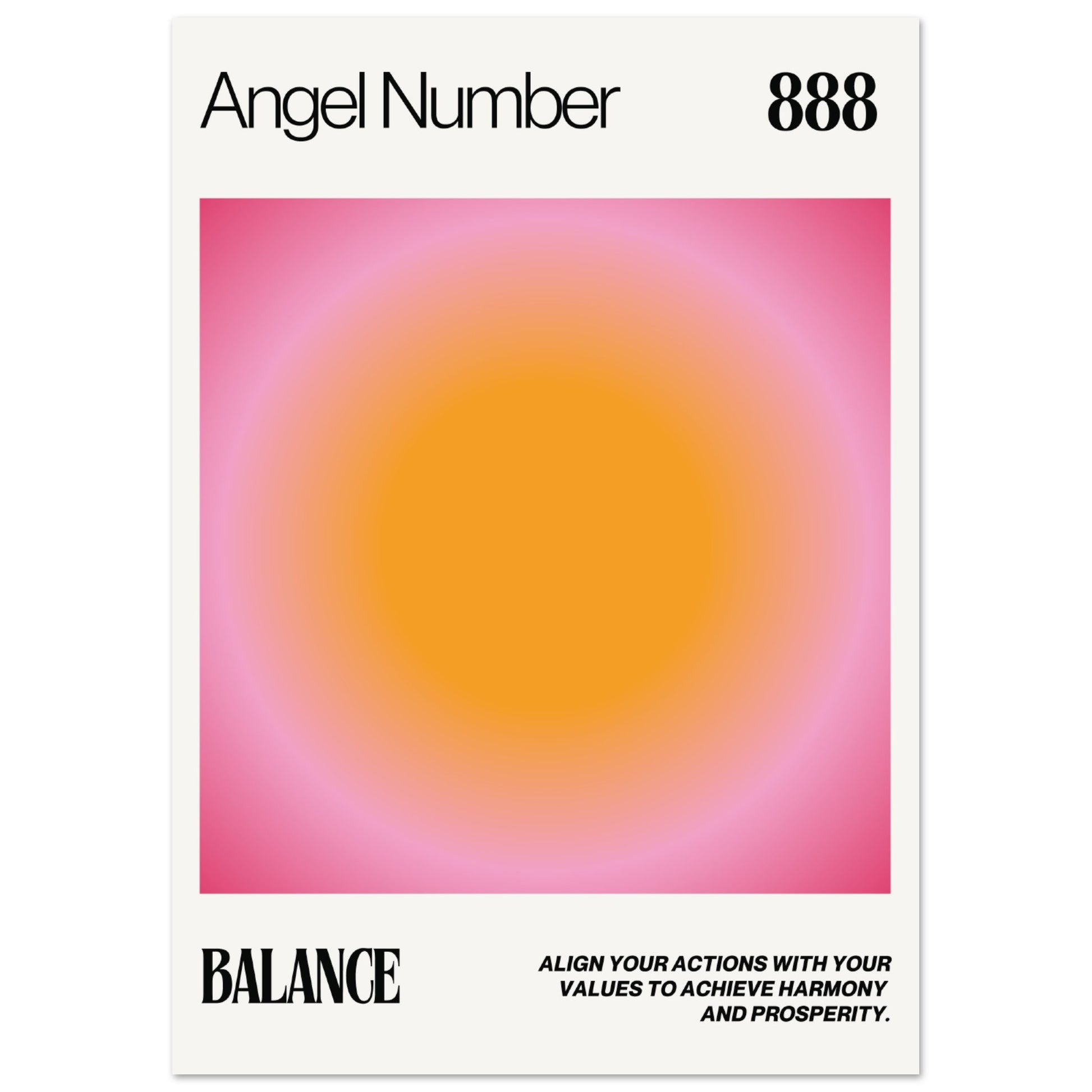 Angel Number 888 Balance V.3 - Aurora Designs