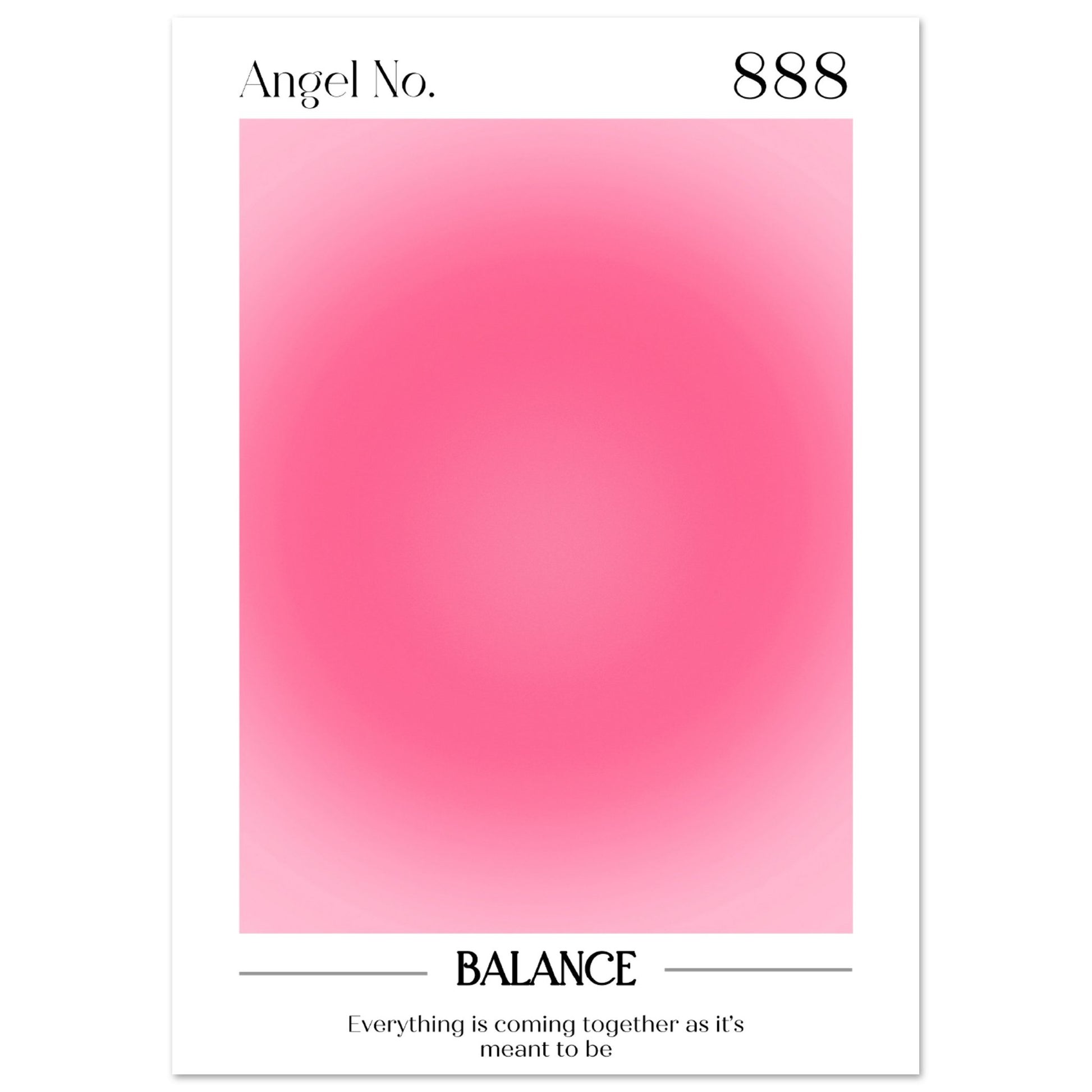 Angel Number 888 Balance V.4 - Aurora Designs