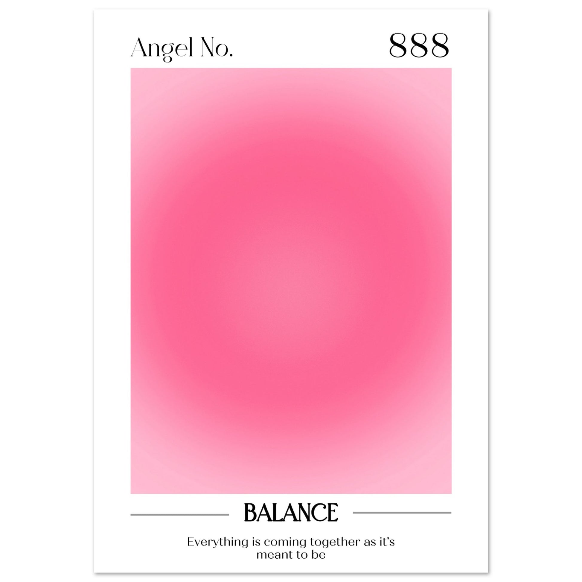 Angel Number 888 Balance V.4 - Aurora Designs