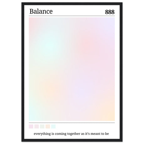 Angel Number 888 Balance V.5 - Aurora Designs