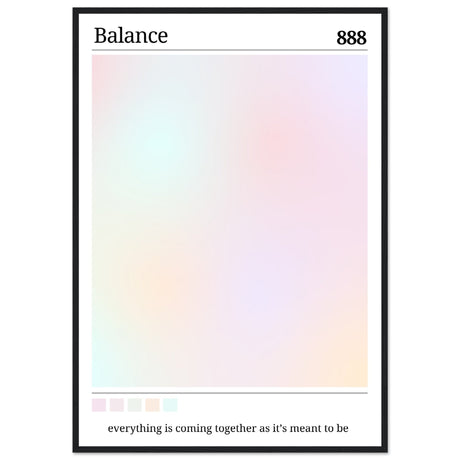 Angel Number 888 Balance V.5 - Aurora Designs