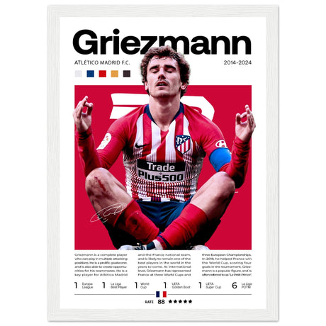 Antoine Griezmann - Atlético Madrid - Aurora Designs