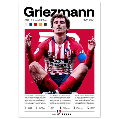 Antoine Griezmann - Atlético Madrid - Aurora Designs