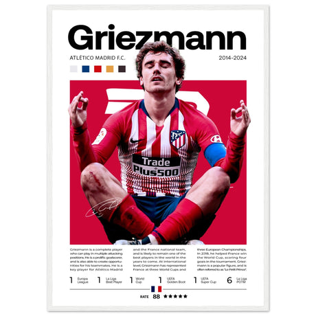 Antoine Griezmann - Atlético Madrid - Aurora Designs