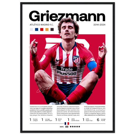 Antoine Griezmann - Atlético Madrid - Aurora Designs